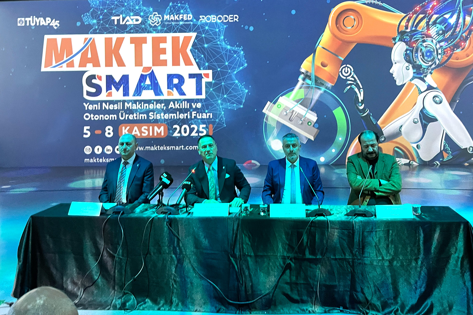 Üretim teknolojilerinde yeni çağın habercisi: MAKTEK SMART geliyor!
