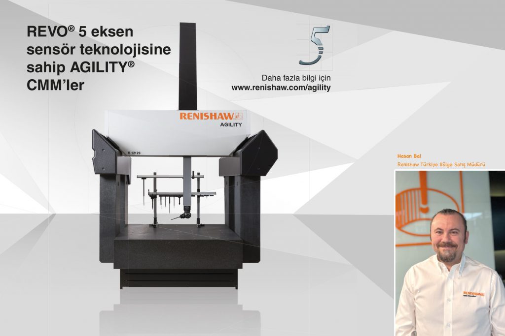 Renishaw, yeni nesil Agility CMM cihazını tanıttı